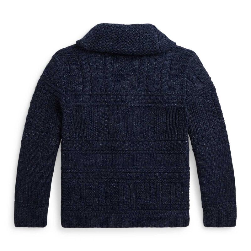 Polo Ralph Lauren Anchor Aran-Knit Cotton Cardigan 2-7 image number 1